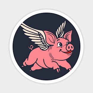 Flying Pig Magnet